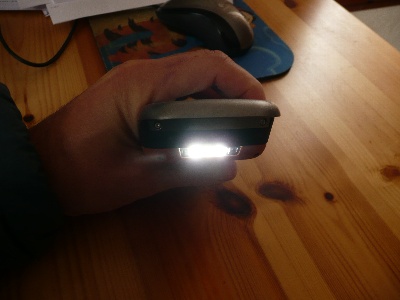GPS Triton 2000 : lampe 3 leds