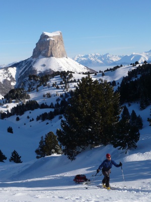 GTV hivernale : Le Mont-Aiguille