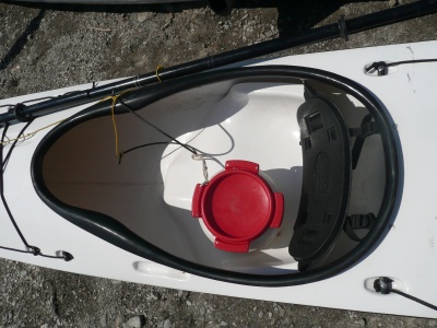 Kayak de mer Petrel Tempest de JfKayak : Hiloire en serrure