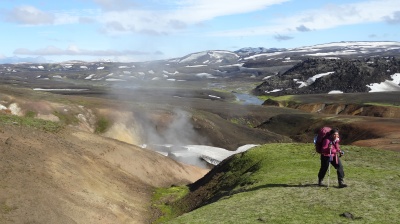 Terrain varié en Islande