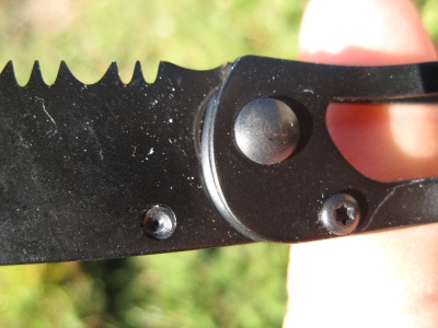 Couteau ultra-léger Baladéo 34g noir