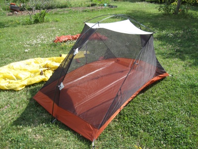 Tente MSR Carbon Reflex 2 :  tente intérieure