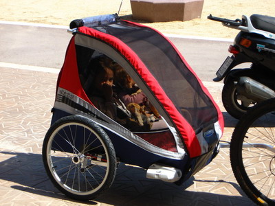 remorque à vélo pour enfant Chariot Corsaire XL