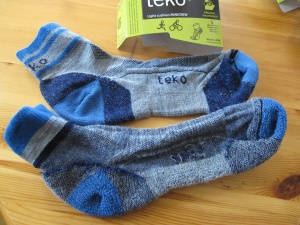 Chaussettes Teko en laine Mérinos Light cushion Minicrew