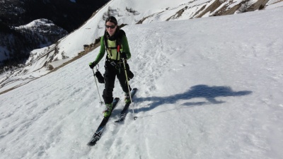 Très agréable à ski de rando (alternance chaleur/sueur à la montée, froid/vent sommet, descente)