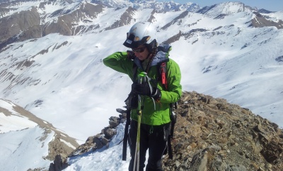 Ski de rando dans les Hautes-Alpes avec la veste Millet Ltk Gtx jacket