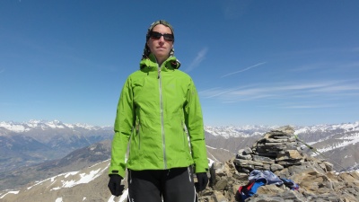 Ski de rando dans les Hautes-Alpes avec la veste Millet Ltk Gtx jacket, 2800m