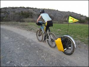 Remorque à vélo Extrawheel Voyager