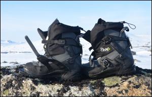 Test de chaussures de randonnée nordique Fischer