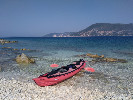 Kayaks gonflables dans les iles ioniennes (22 jours, 525 km)