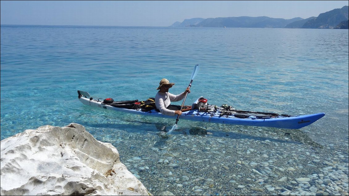 Couverture de Grand huit en kayak dans les Sporades