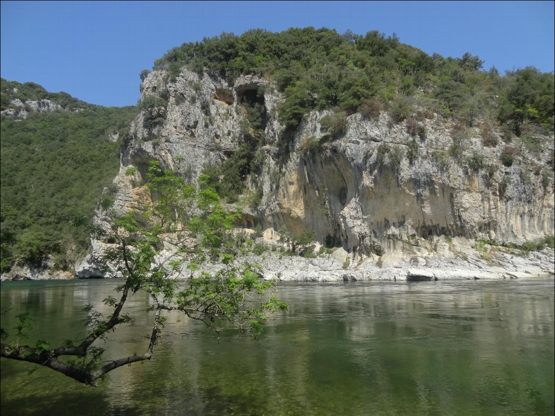 Couverture de Descente des gorges de l Ardèche à pied