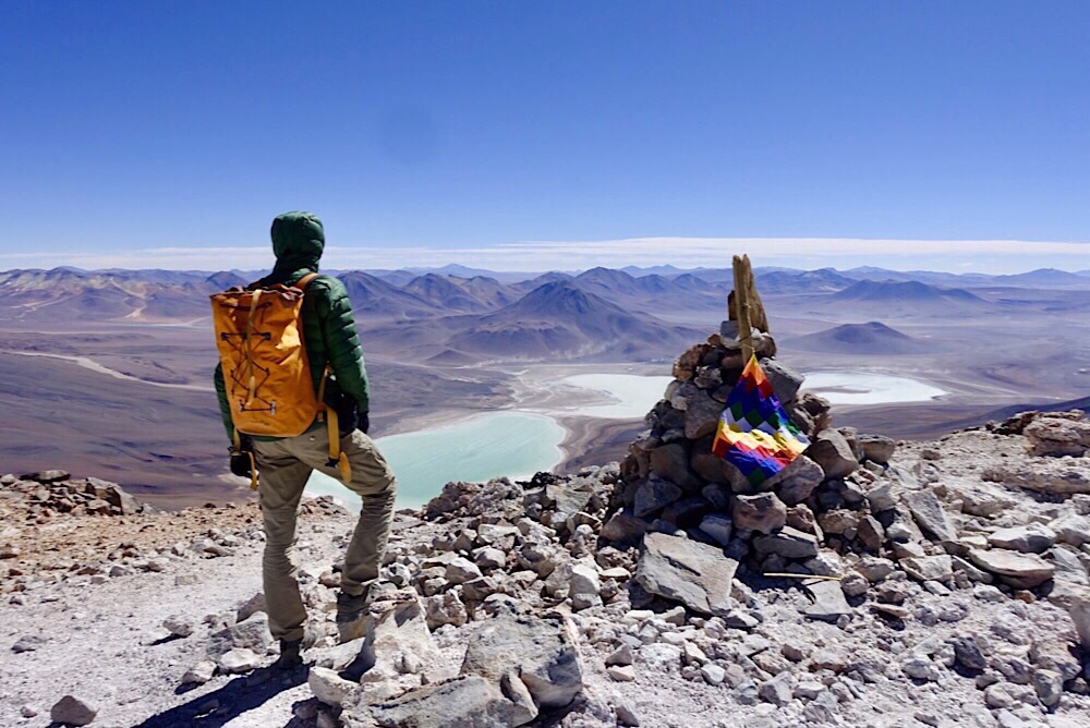 Sommet du Licancabur, Bolivie.