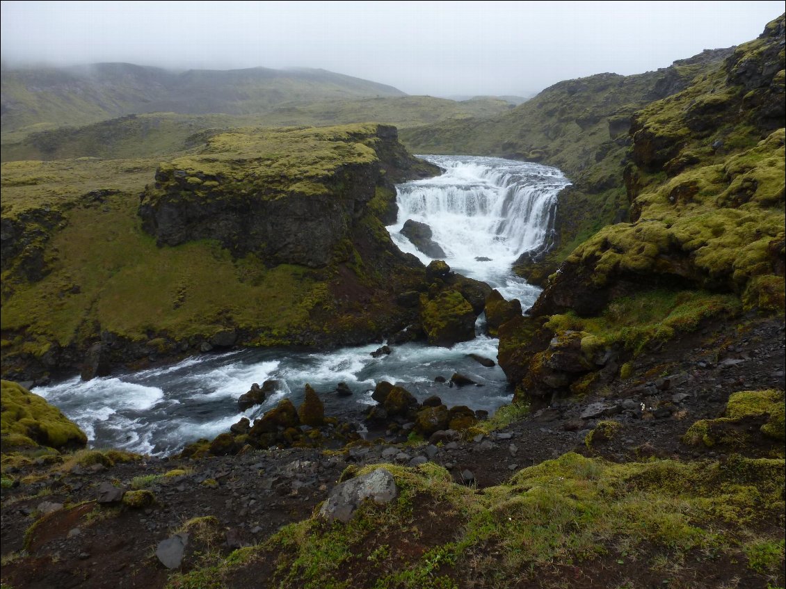 Islande, une des nombreuses chutes d'eau du pays !
Photo : Chloé Gautrais