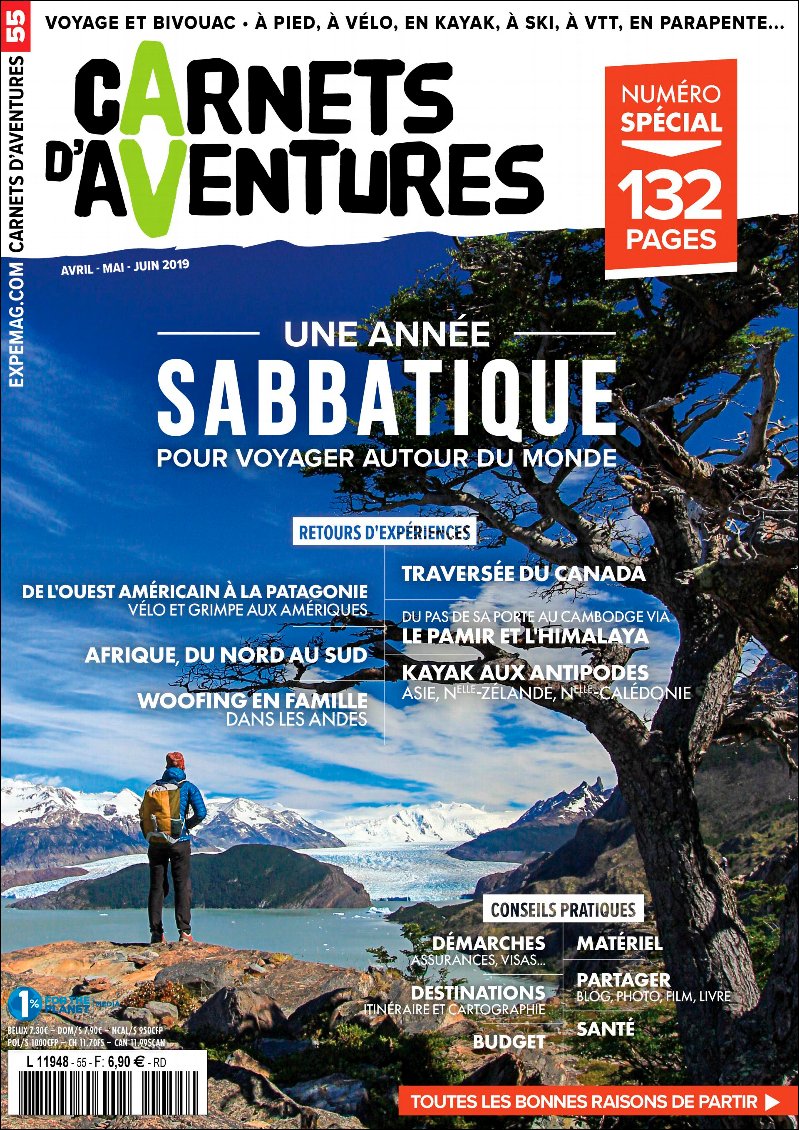 Carnets d'Aventures n°55 - numéro spécial Année Sabbatique !
