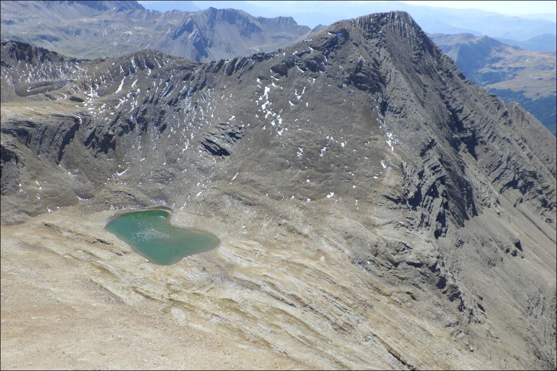 Lac de Reyna (Haute-Alpes), en parapente
