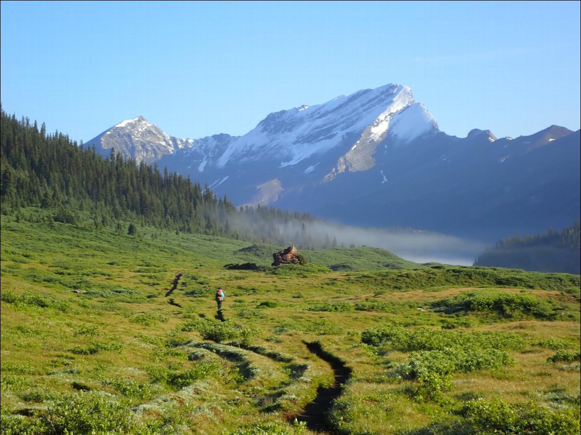 Couverture de Great Divide Trail - Canada - traversée des Rocheuses à pied en 2 mois