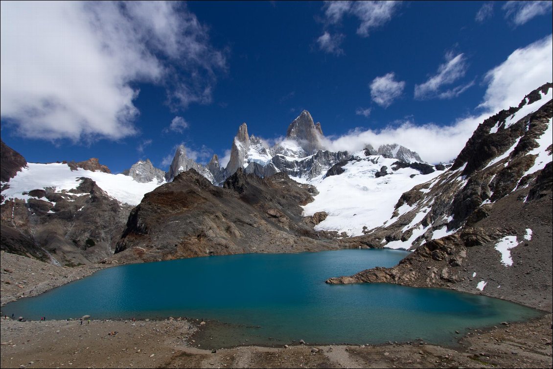 Montagnes patagonnes dans le secteur d'El Chalten et du Fitz Roy
Photo : Manu d'Adhémar