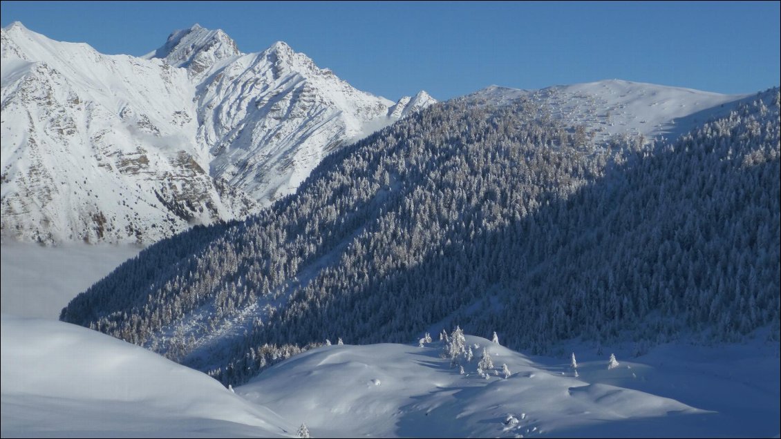 Ski de randonnée hivernal, Hautes-Alpes
