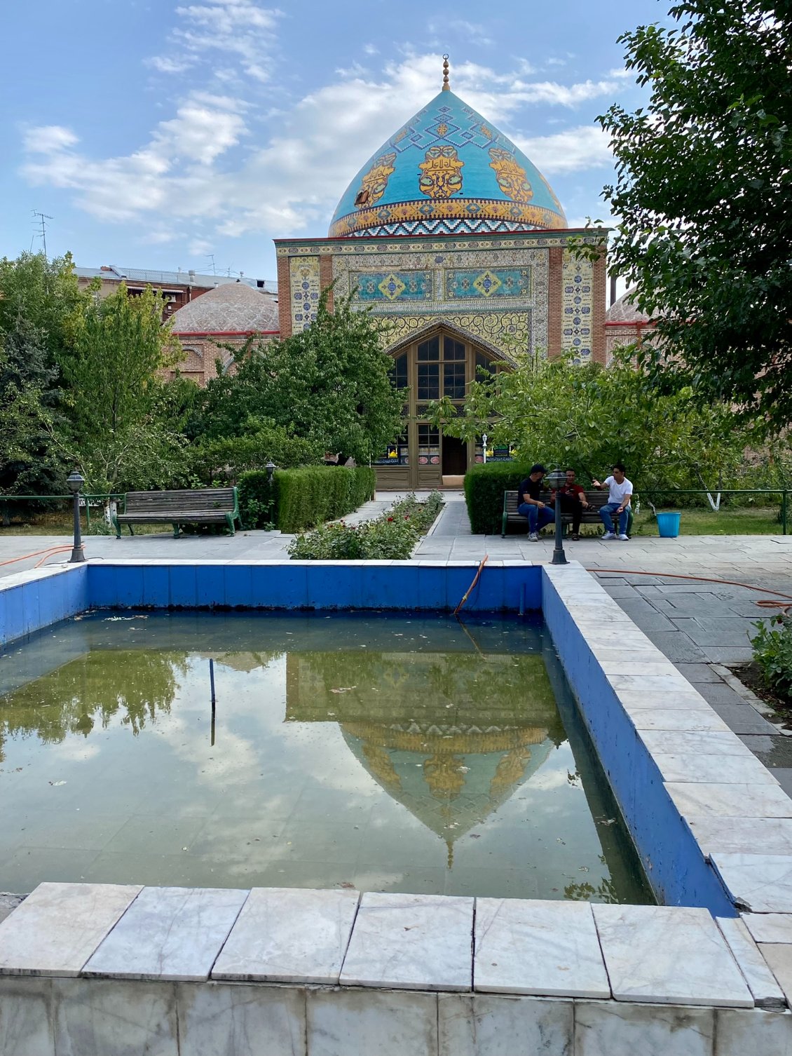 Yerevan, la mosquée bleue