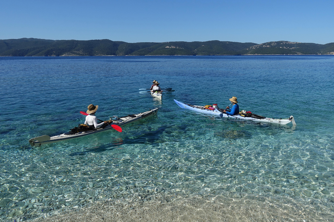 Couverture de Kayak en mer Ionienne