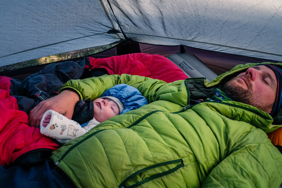 Repos sous la tente.
Petite sieste après une journée bien remplie.