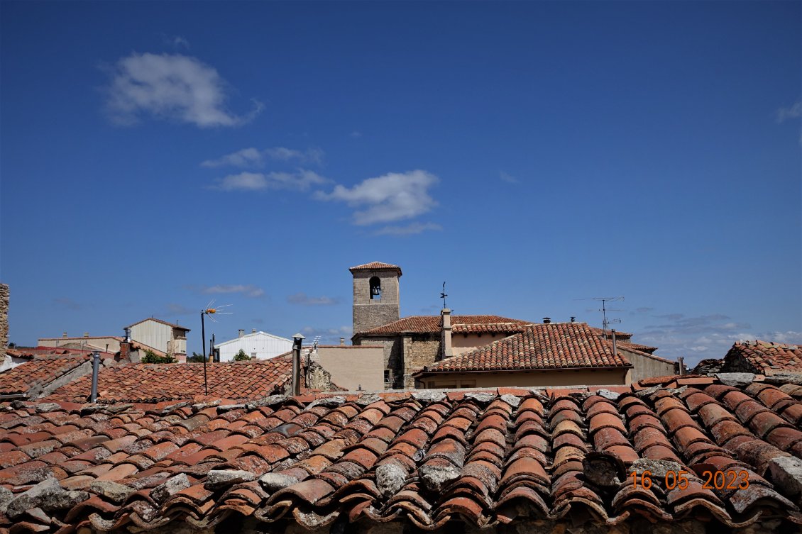 Zaorejas, vue sur les toits