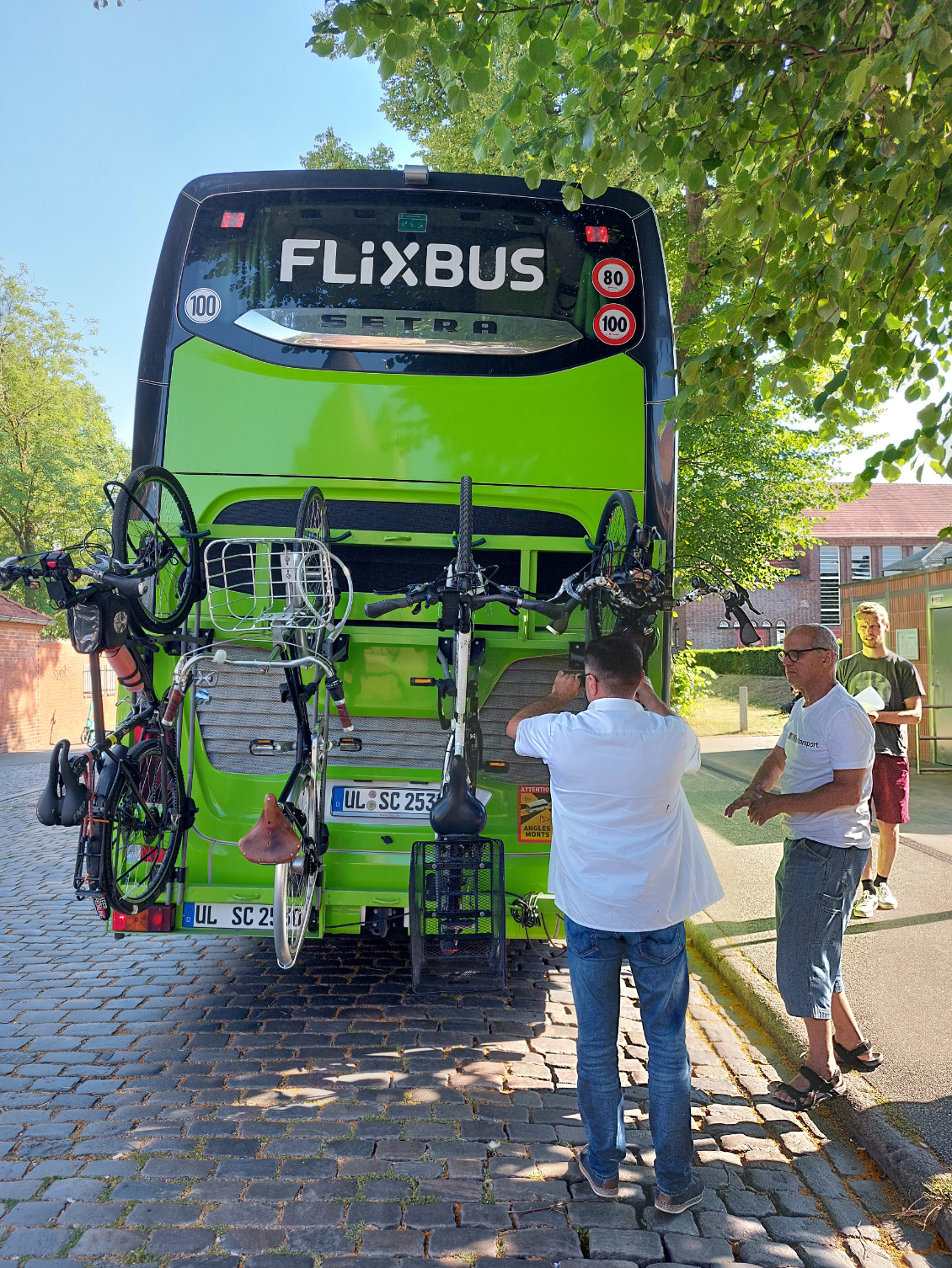 Flixbus en Allemagne.
Photo : Marie