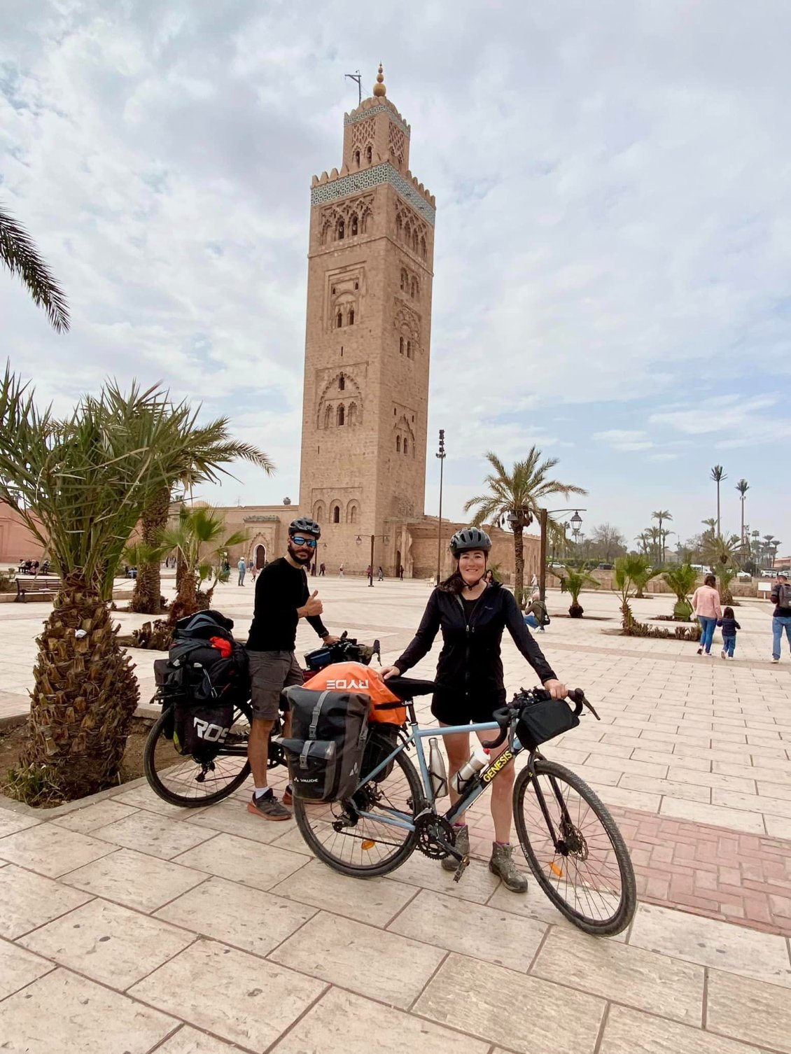 Couverture de De l Atlantique au Désert : Un raid à Vélo d Hendaye à Marrakech en 27 Jours, 3033 km de vélo en longeant les côtes.