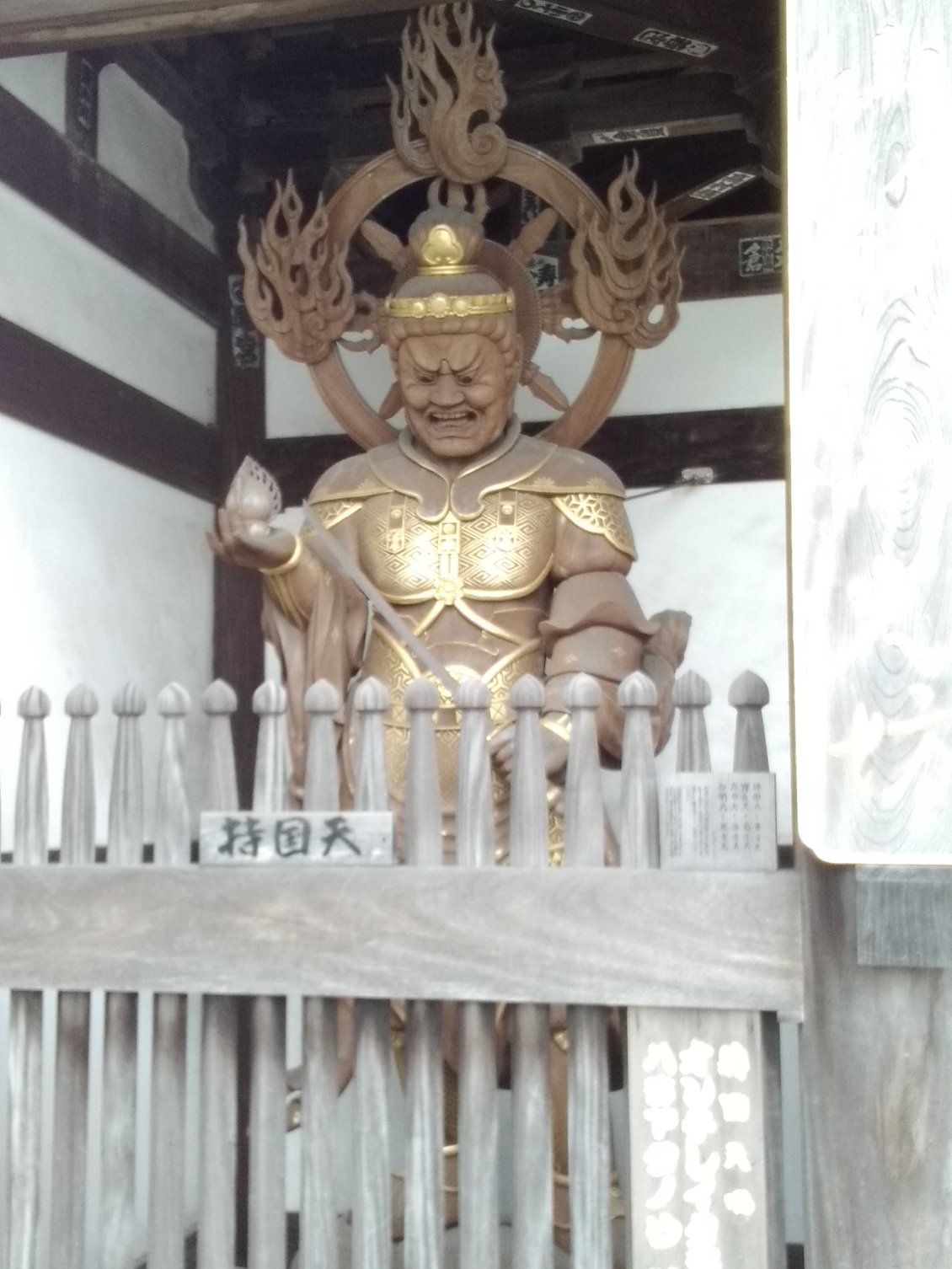 Un gardien de temple